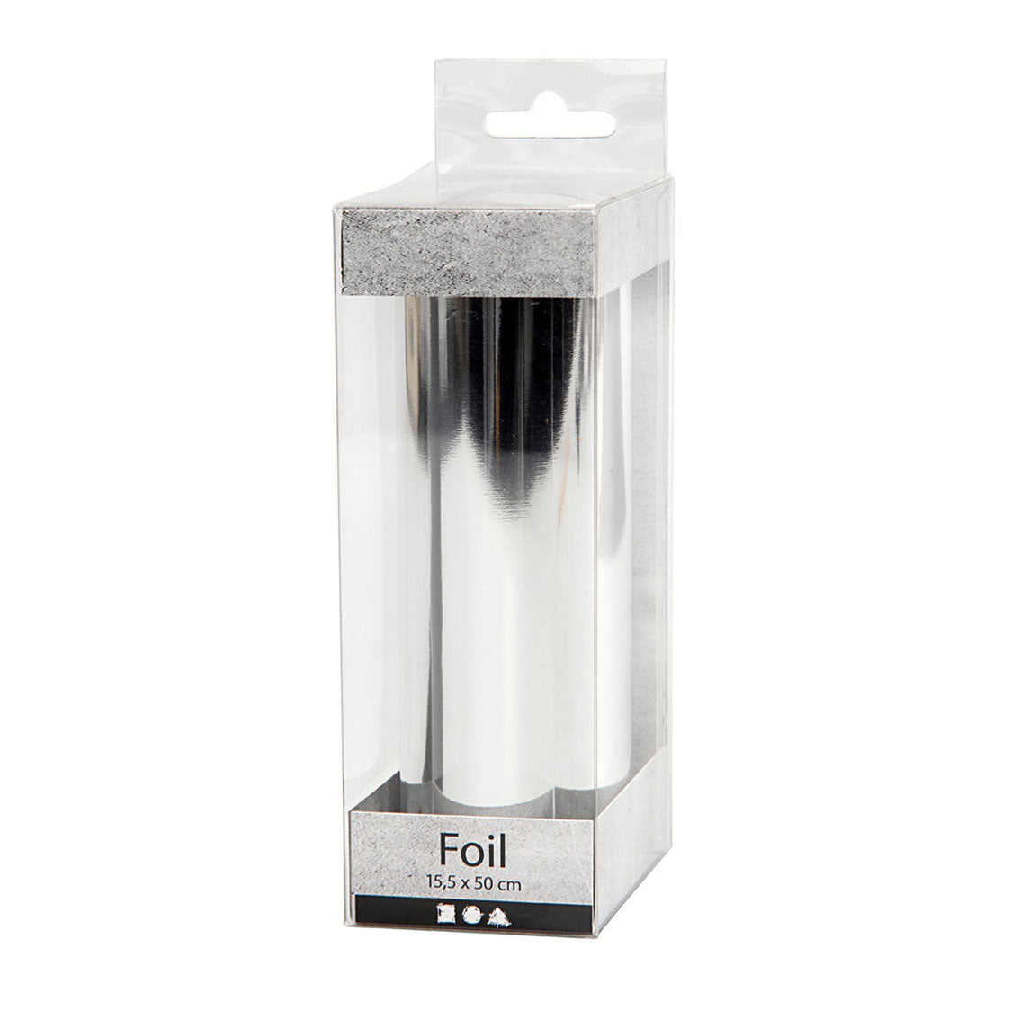 Creativ Company Deco Foil Silver, 50 cm