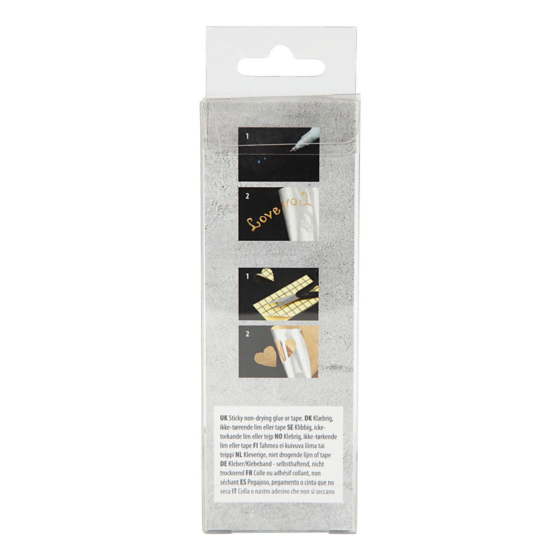 Creativ Company Deco Foil Silver, 50 cm