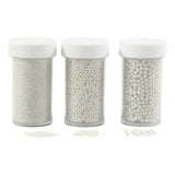 Creativ Company Mini Stone Divers of Glass Pearl Powling, 3x45 gramov