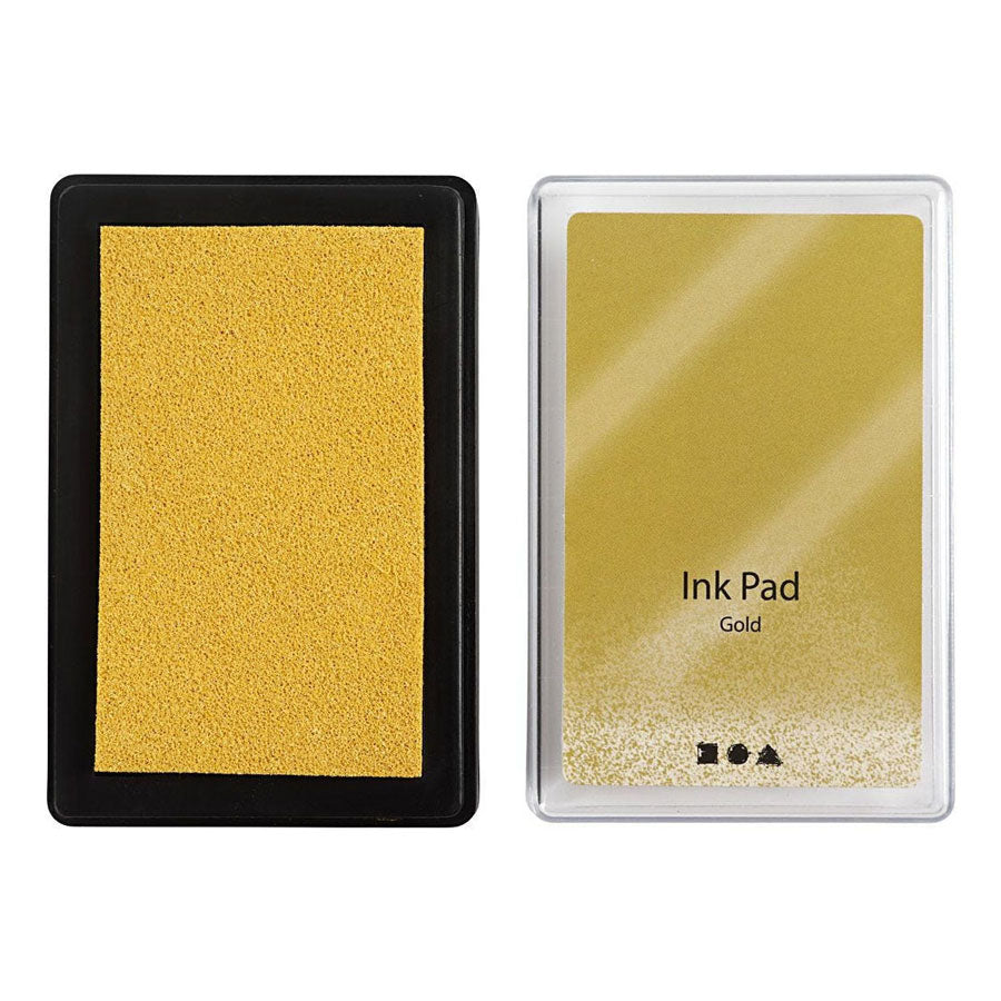 Createv Company Stamp Ink Gold, 9x6cm