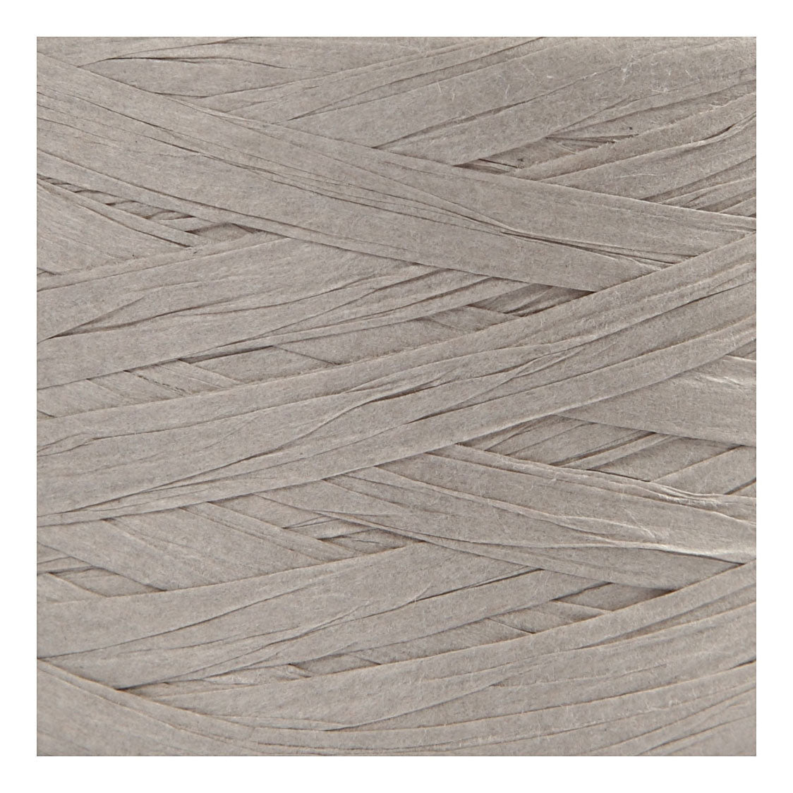 Creativ Company Paper Raffia Yarn Light Grey, 100m