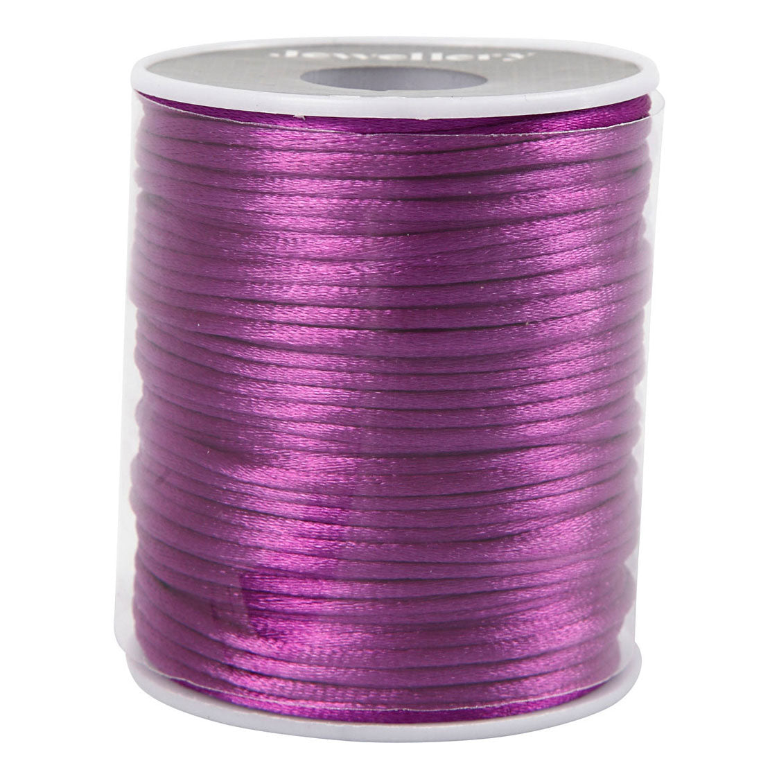 Creativ Company satin cord purple, 50m