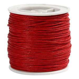 Creativ compañía de algodón cable rojo, 40 m