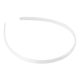 Creativ company headbands, w: 8 mm, white, 5 pieces 1 box