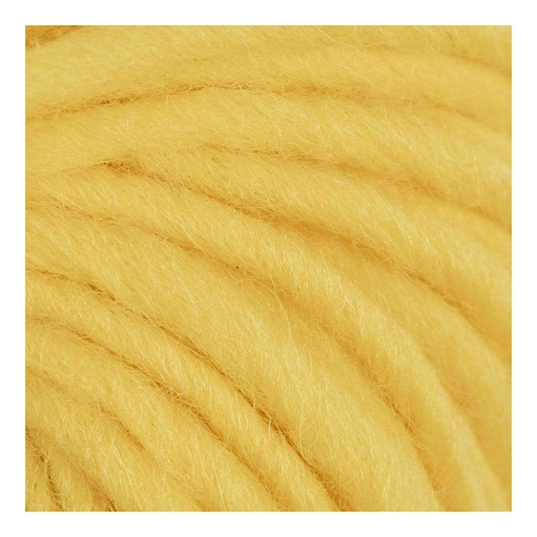 Creativ Company Wool Yarn Yellow, 50m