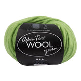 Creative Company Wool Yarn Lime, 50m