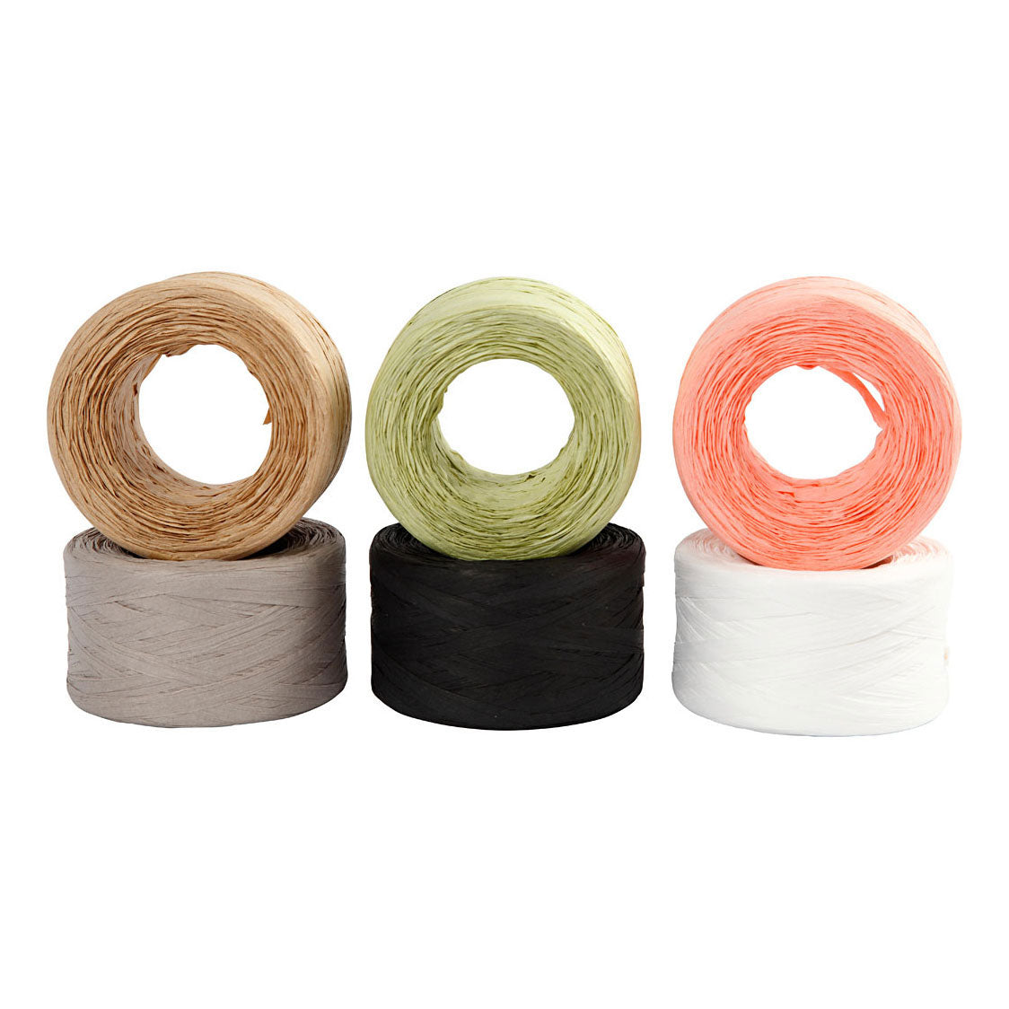 Creativ Company Paper Raffia Yarn različne barve, 6x100m