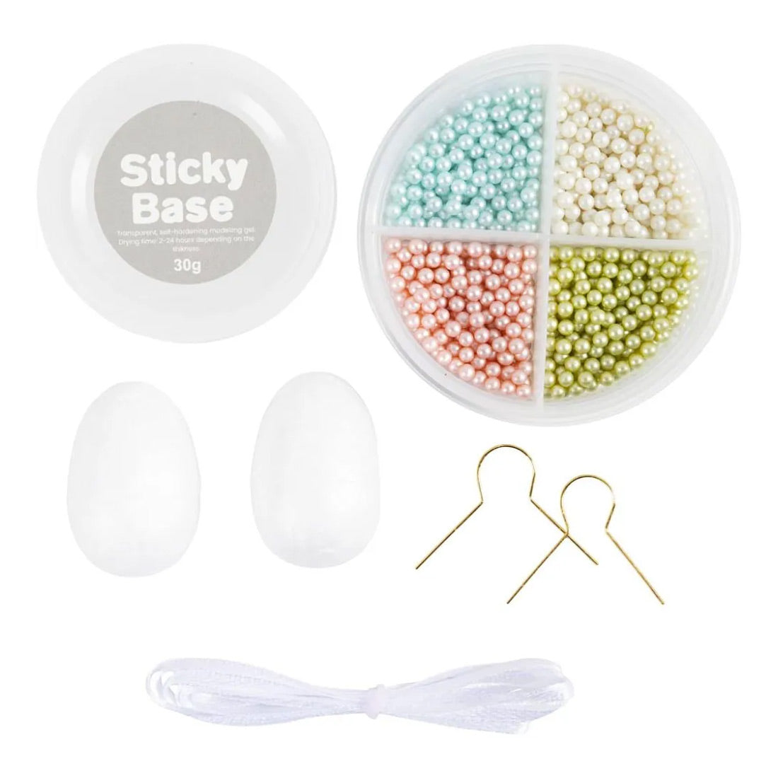 Creativ Company Mini Hobbyset Modeling Egg s korálky, 2.