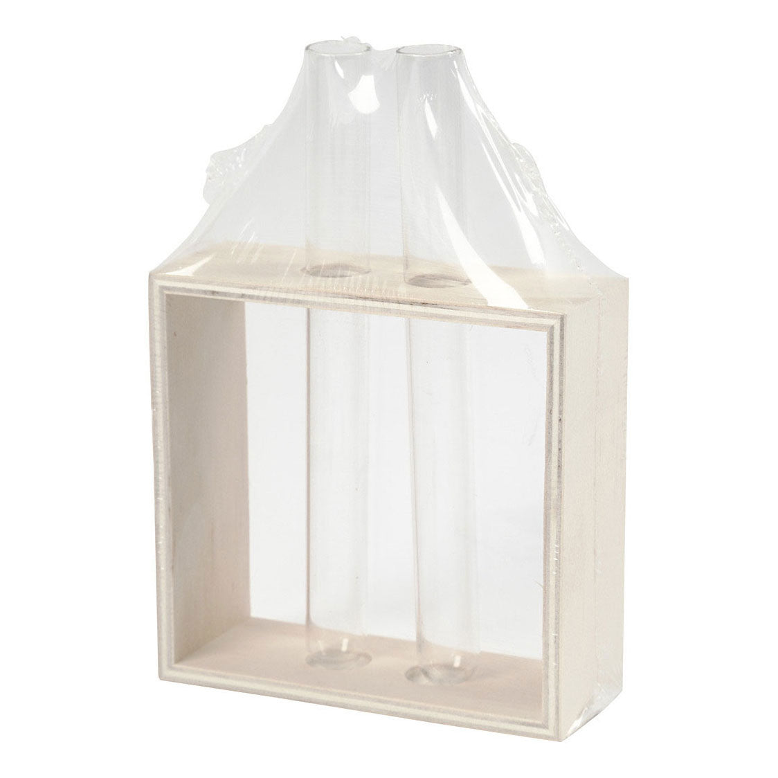 Creativ Company drewniany stojak z rurkami testowymi, 3DLG.