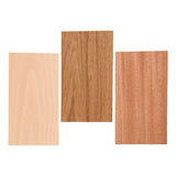 Creativ Company Bamboo Veneer Beech Eiken Mahonie, 3 sheets