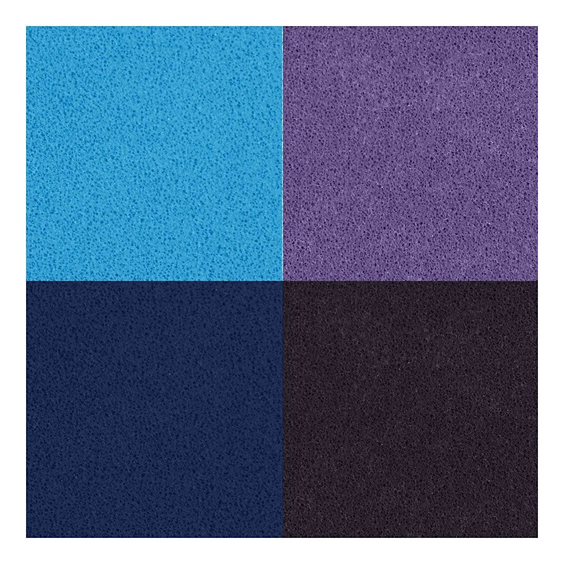 Createv Company Stamp Ink Blue Tones Purple, 4st.