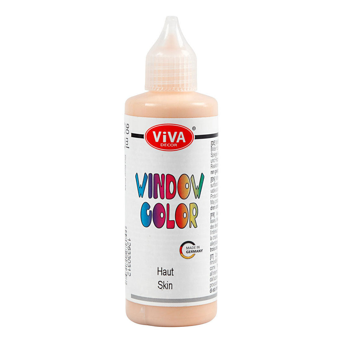 Creativ Company Window Color Sticker and Glass paint - Light Beige, 90ml