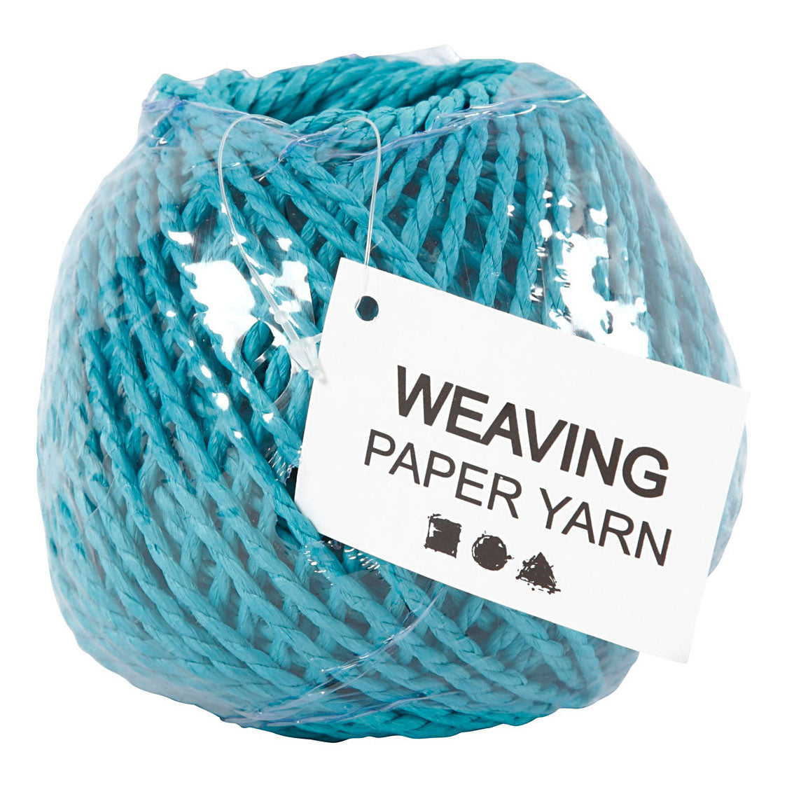 Creativ Company Paper Yarn tyrkysová, 40m