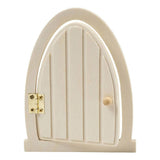 Creativ Company wooden miniature door with hinges, 13x10cm