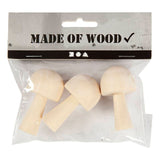 Creativ Company wooden mushroom, 3rd.