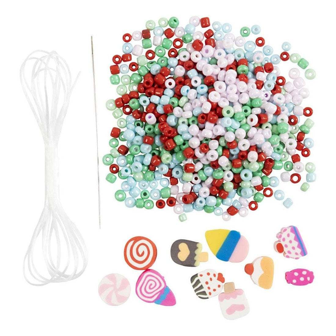 Creativ Company Mini HobbySet Jewelry Elastic Bracelet And Ring
