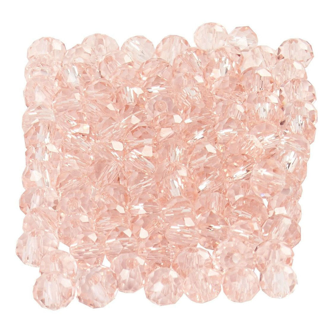 Creativ Company Facet Beading Pink, 100.