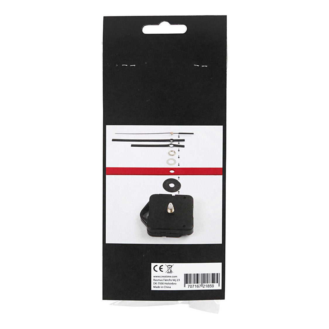 Creativ Company Clock Parts and Timetable Set