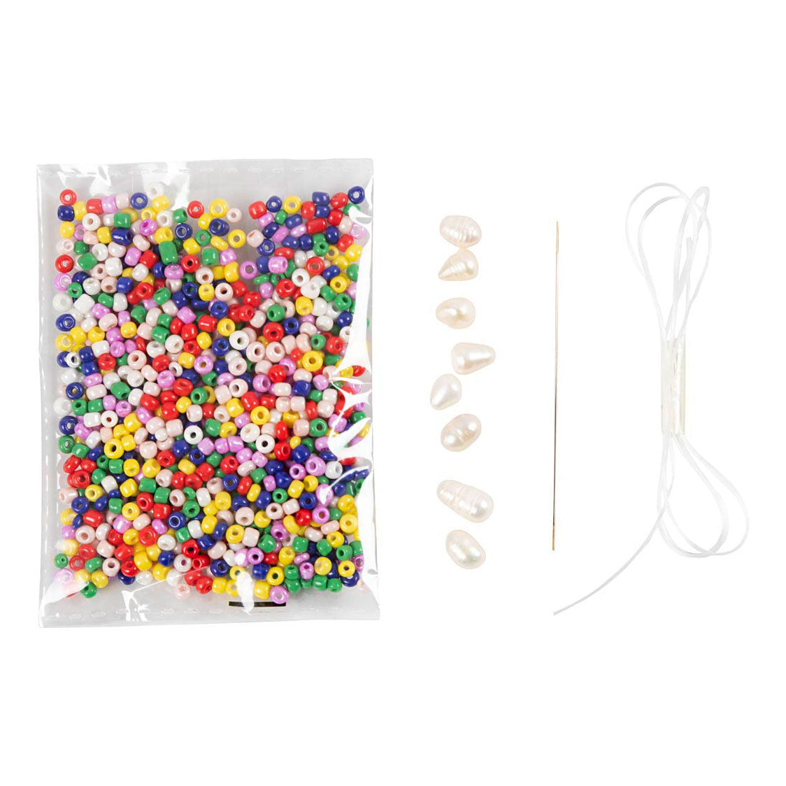 Creativ Company Mini Hobbyset nakit Sladkovodni biserni ogrlice