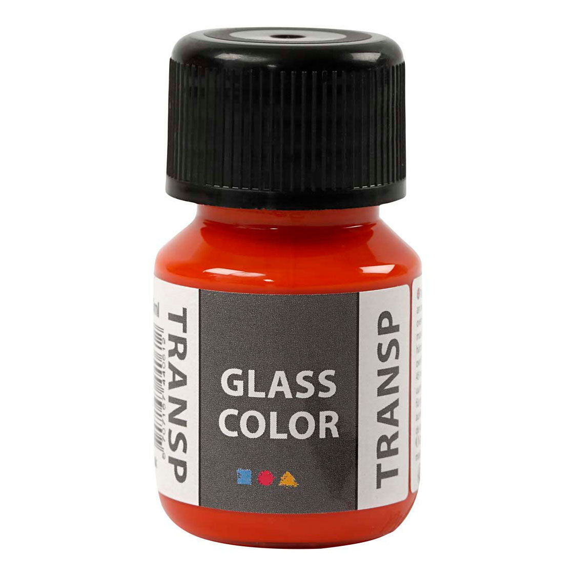 Creative Company Glass Color Transparent Paint - Orange, 30ml