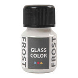 Creativ Company Glass Color Frost paint - white, 30ml