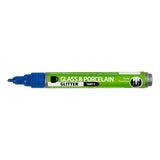 Creativ Company Personel Glass and Porcel Glitter Semi-Cover- Blue