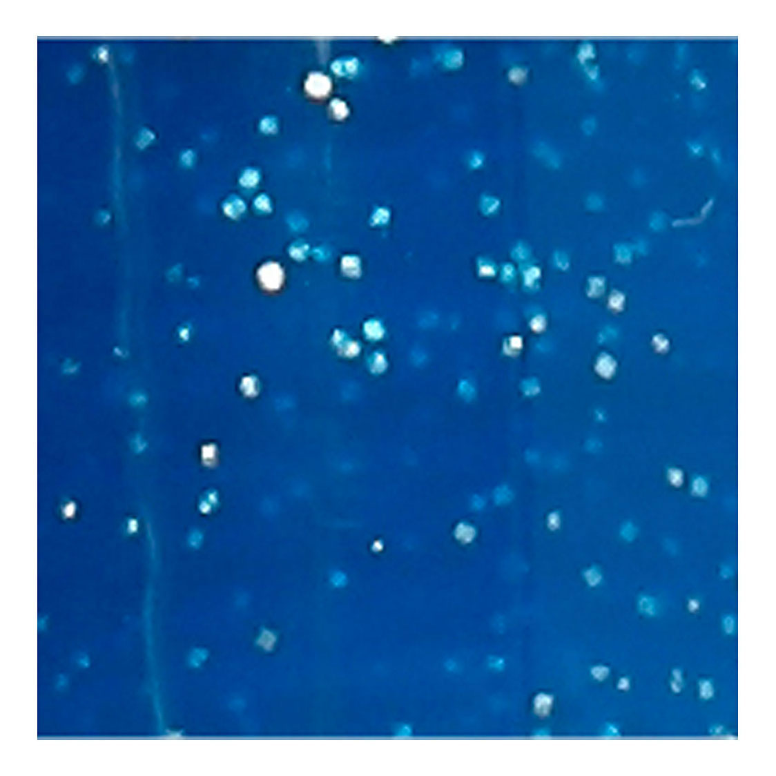 Creativ Company Personel Glass and Porcel Glitter Semi-Cover- Blue