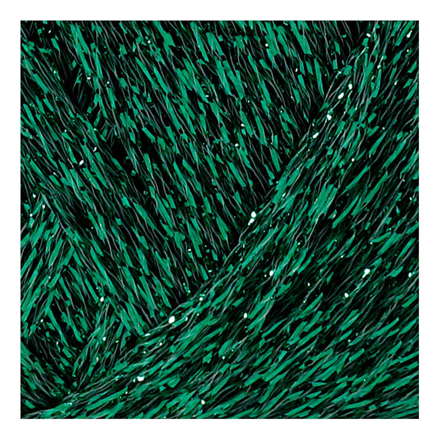 Creativ Company Lurex Glitter Garn Green, 160m