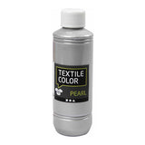 Creativ Company Textile Color -Cverting Textile Paint - Silver Pearl, 250 ml