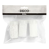 Ustvarjalno podjetje Art Sneage White Glitter, 3st.