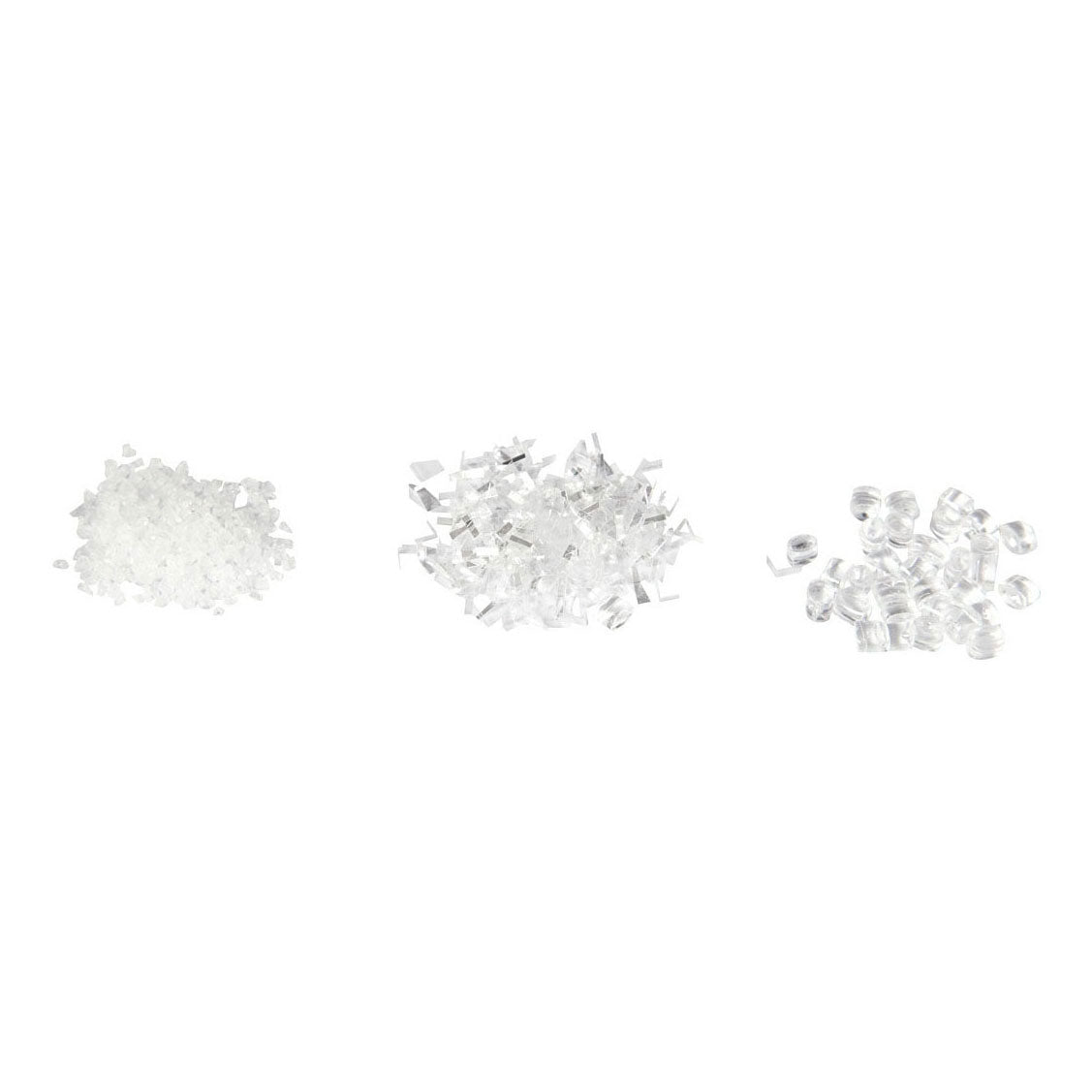 Ustvarjalno podjetje Art Sneage White Glitter, 3st.