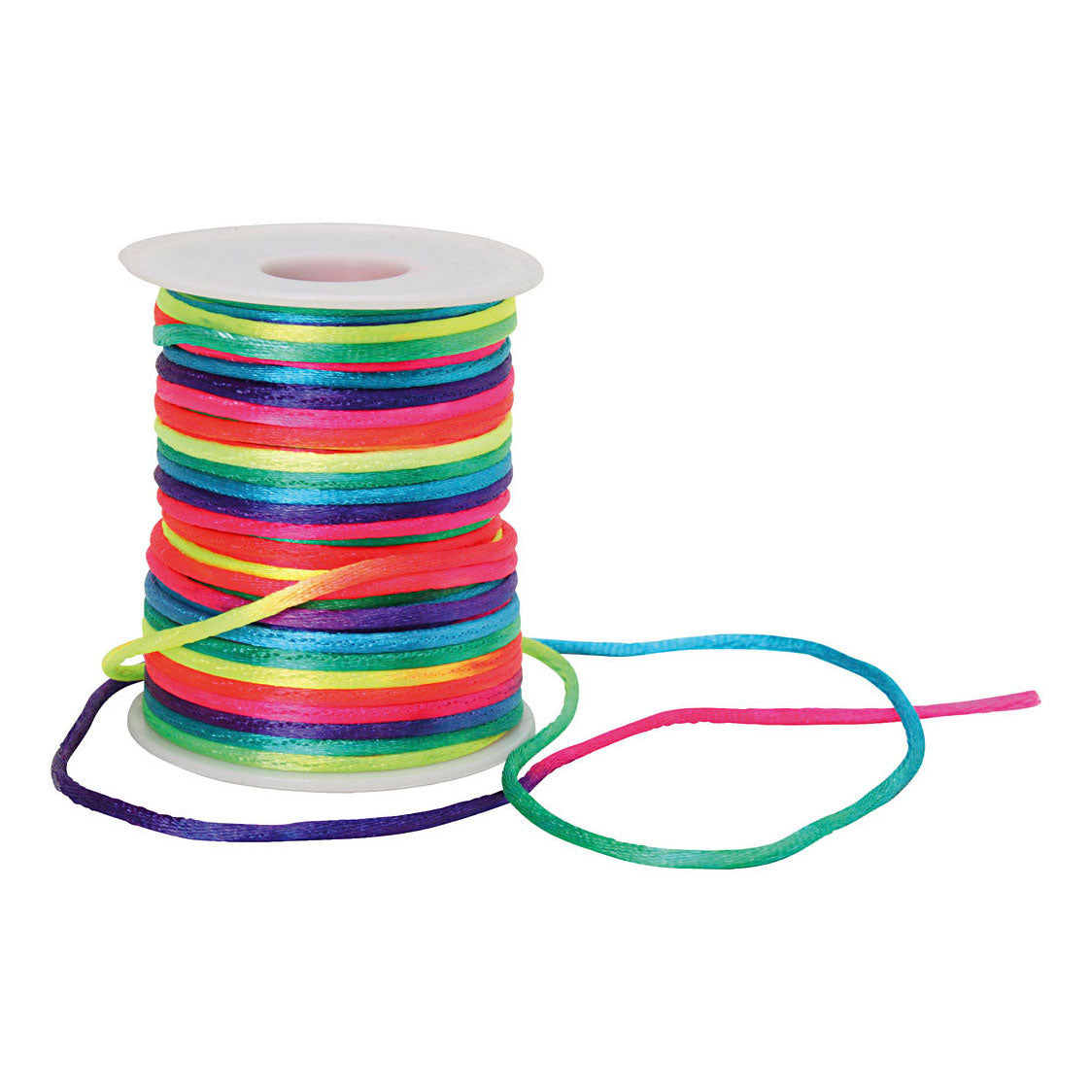 Creativ Company Macrame Cord Mavrične barve, 40m