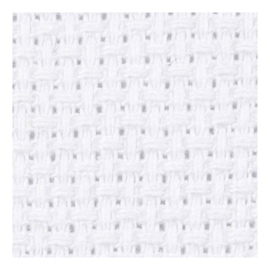 Creativ company aida, size 50x50 cm, 70 squares per 10 cm, white, 1 piece