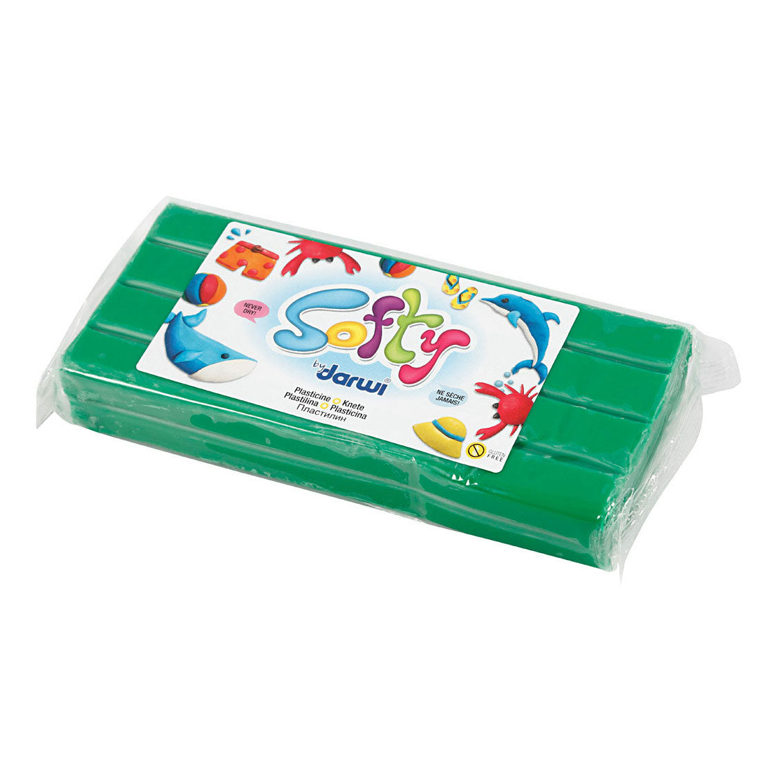 Creativ Company Softy Monting Clay Green