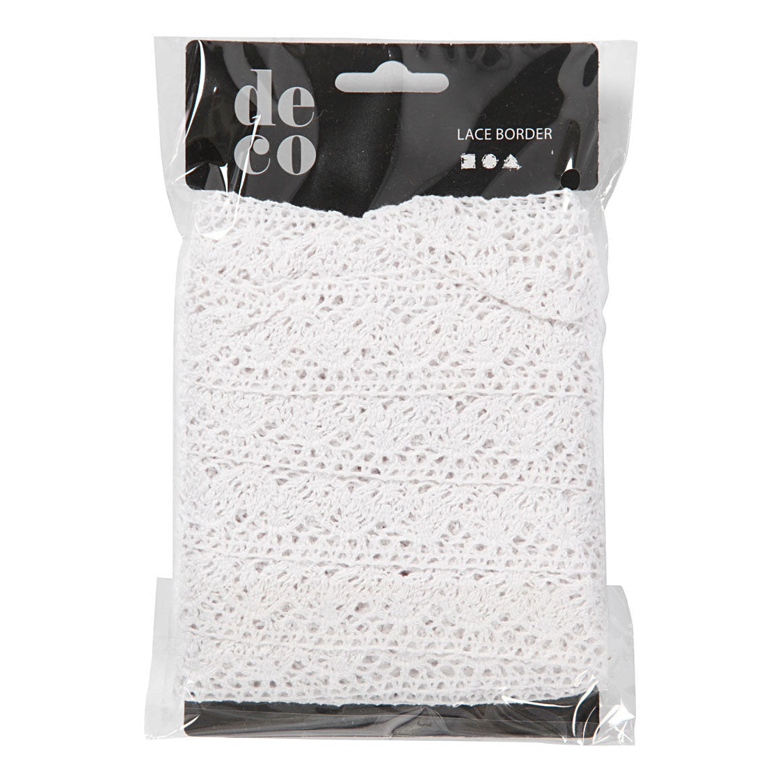 Creativ Company crocheted lace ribbon