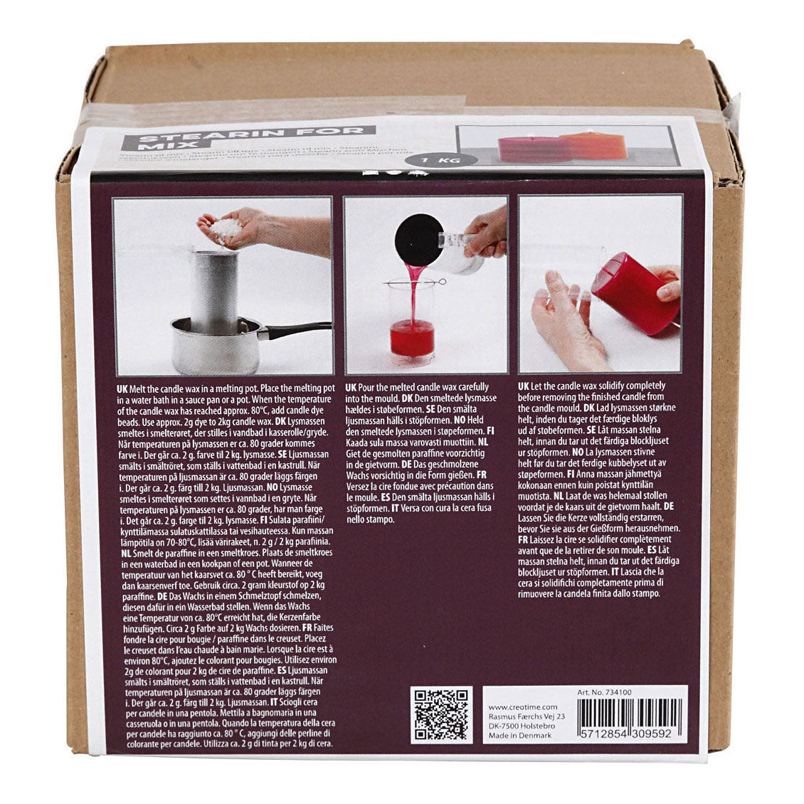 Creativ Company Stearine to mix, 1 kg