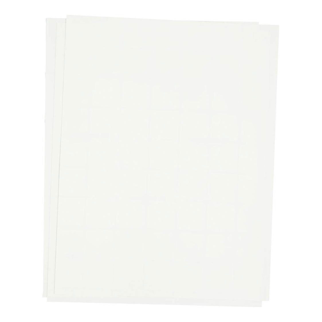 Creativ Company Transfer Felling White, 3 sheets