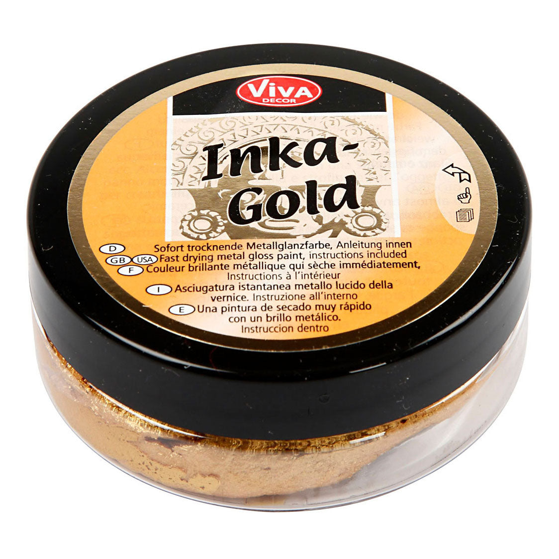 Creativ company inka-gold, gold, 50 ml 1 box