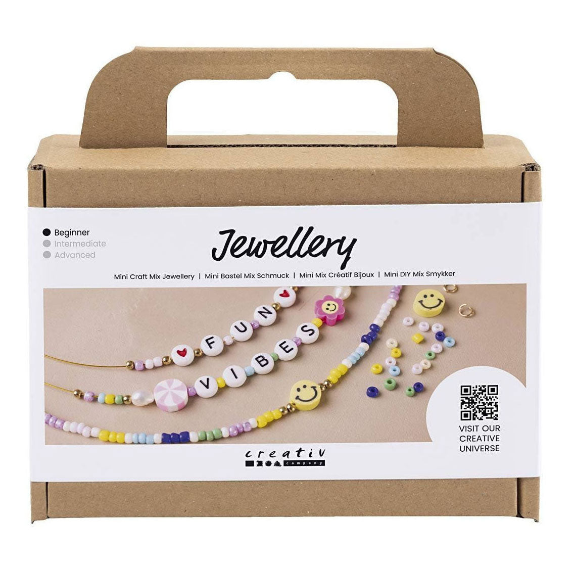 Creativ Company Mini Creative Box nakit izdelujejo ogrlice