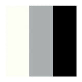Creativ Company Plus barvni marker - Black Off -White Rain Grey, 3st.