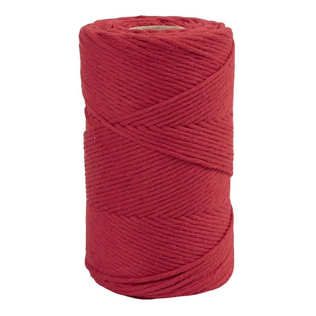 Creativ Company MacRame Cord - Red, 198m