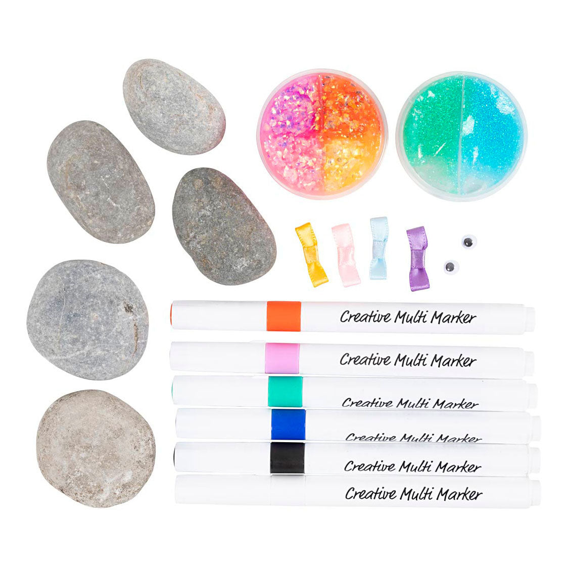 Ustvarjalno podjetje Hobbyset Stone Decoration Craft Set