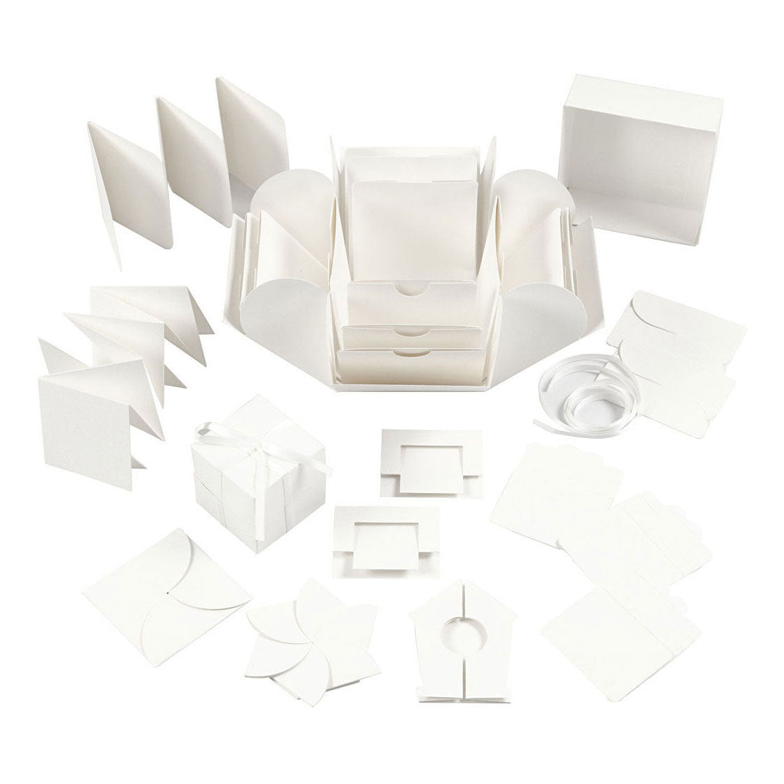 Creativ Company Explosion Box Gift Box off-White Set