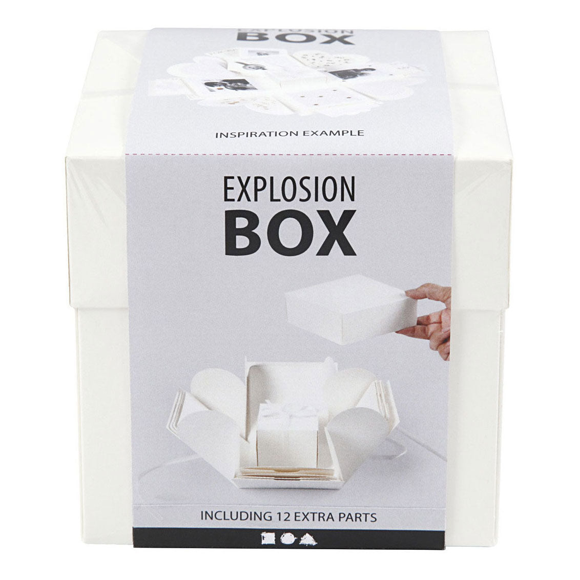 Creativ Company Explosion Box Gift Box off-White Set