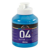Creativ Company Acrylic Paint Glitter pro děti - modrá, 500 ml,