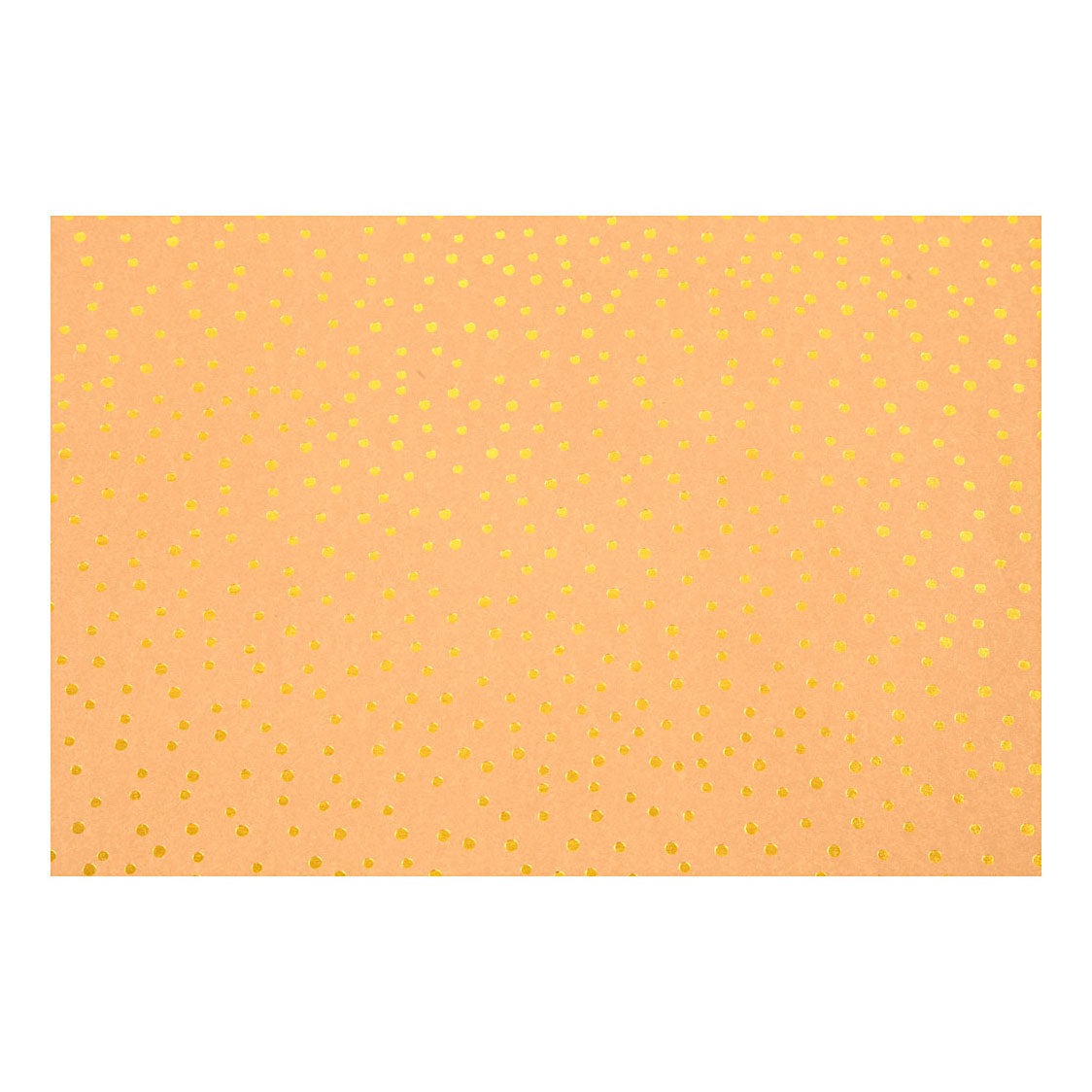 Creativ Company faux leather paper brown with dots, 1m