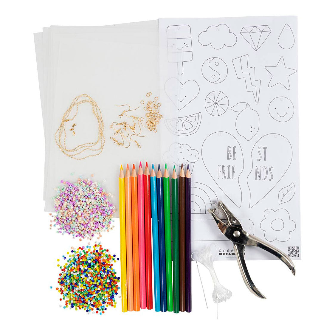 Creativ Company Creative Box Shrink Filling Fellling Nakit