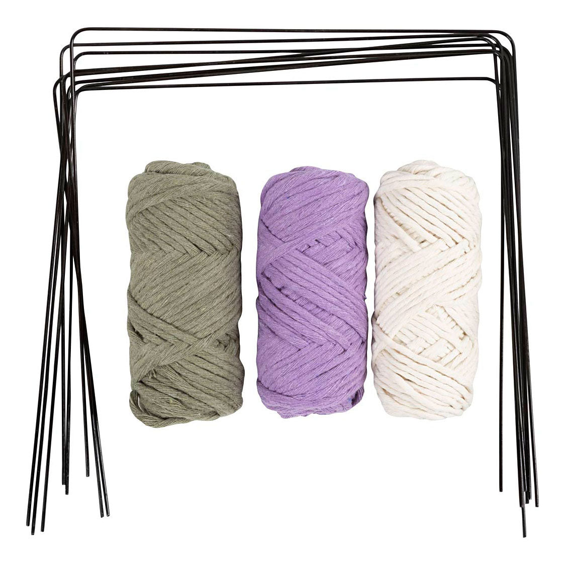 Ustvarjalno podjetje Hobbyset Macrame Glass Decoration