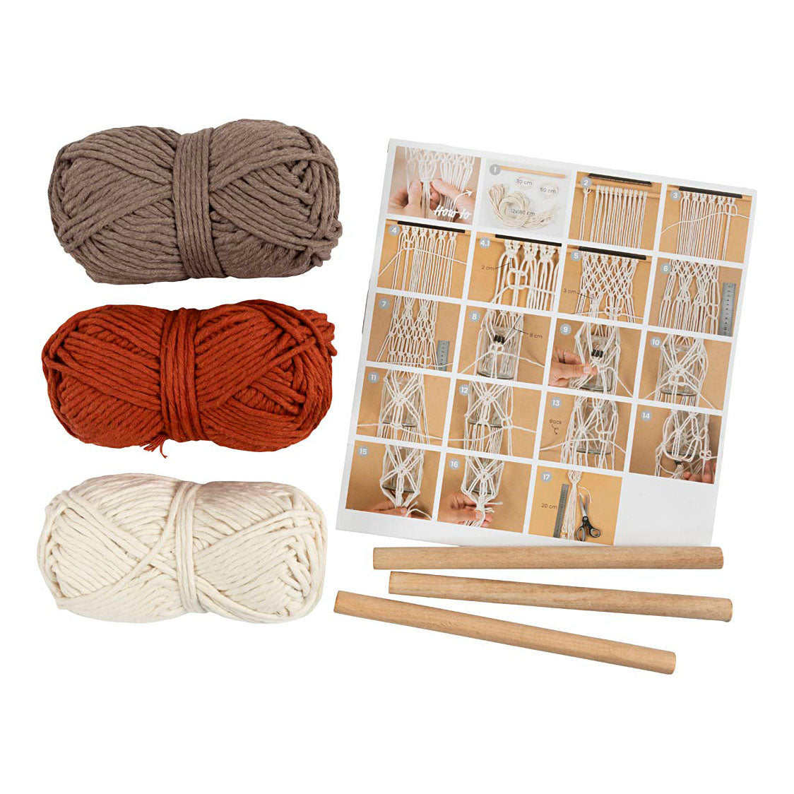 Creativ Company Hobbyset MacRame Flower Hanger