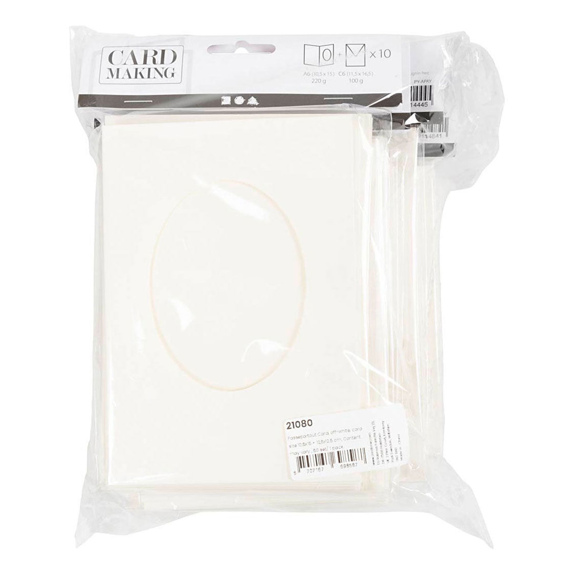 Creativ Company Passepartout Vstupenky, sada 50